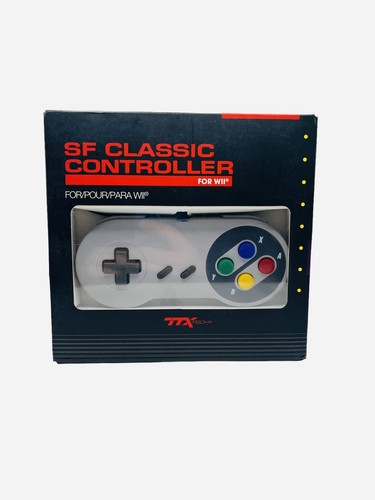Nintendo Wii New Classic Controller Pad Super Famicom Style Remote Pad TTX Tech