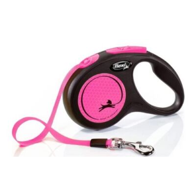 Flexi Neu Neon Hundeleine S Band 5m Pink | eBay