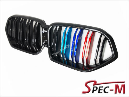 Rejilla delantera negra brillante con pintura M tri metal totalmente nueva apta para BMW 2020+ G06 X6 - Imagen 2 de 2