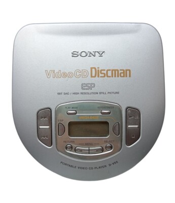 *HH* Rare Sony Discman Esp D V55 Compact Disc Portable Walkman CD Player