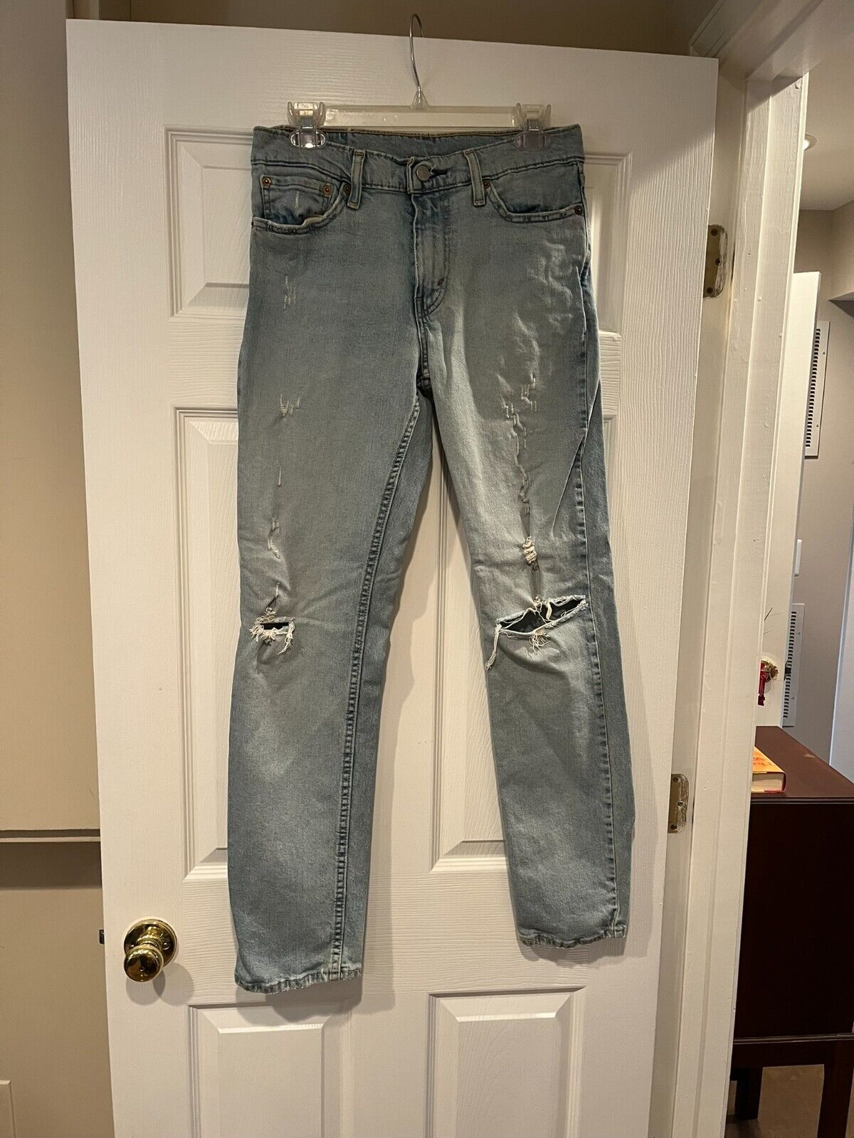 Women's Levi Straus 511 Jeans Medium was 30x32 - image 1