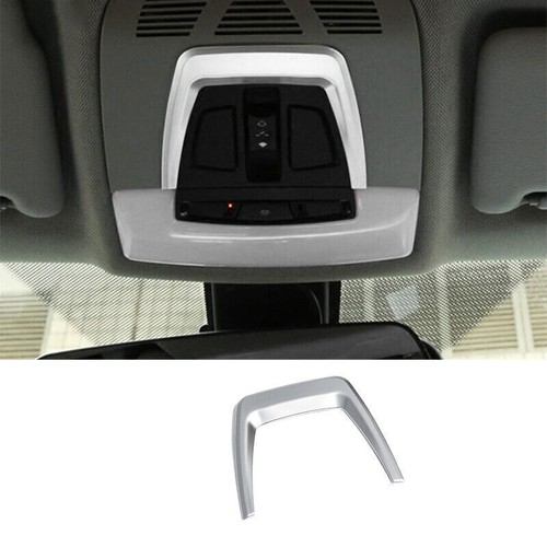 Fit For BMW F20 F21 F22 F23 Matte Silver Front Reading Light Lamp Frame Trim 1X - Picture 2 of 7