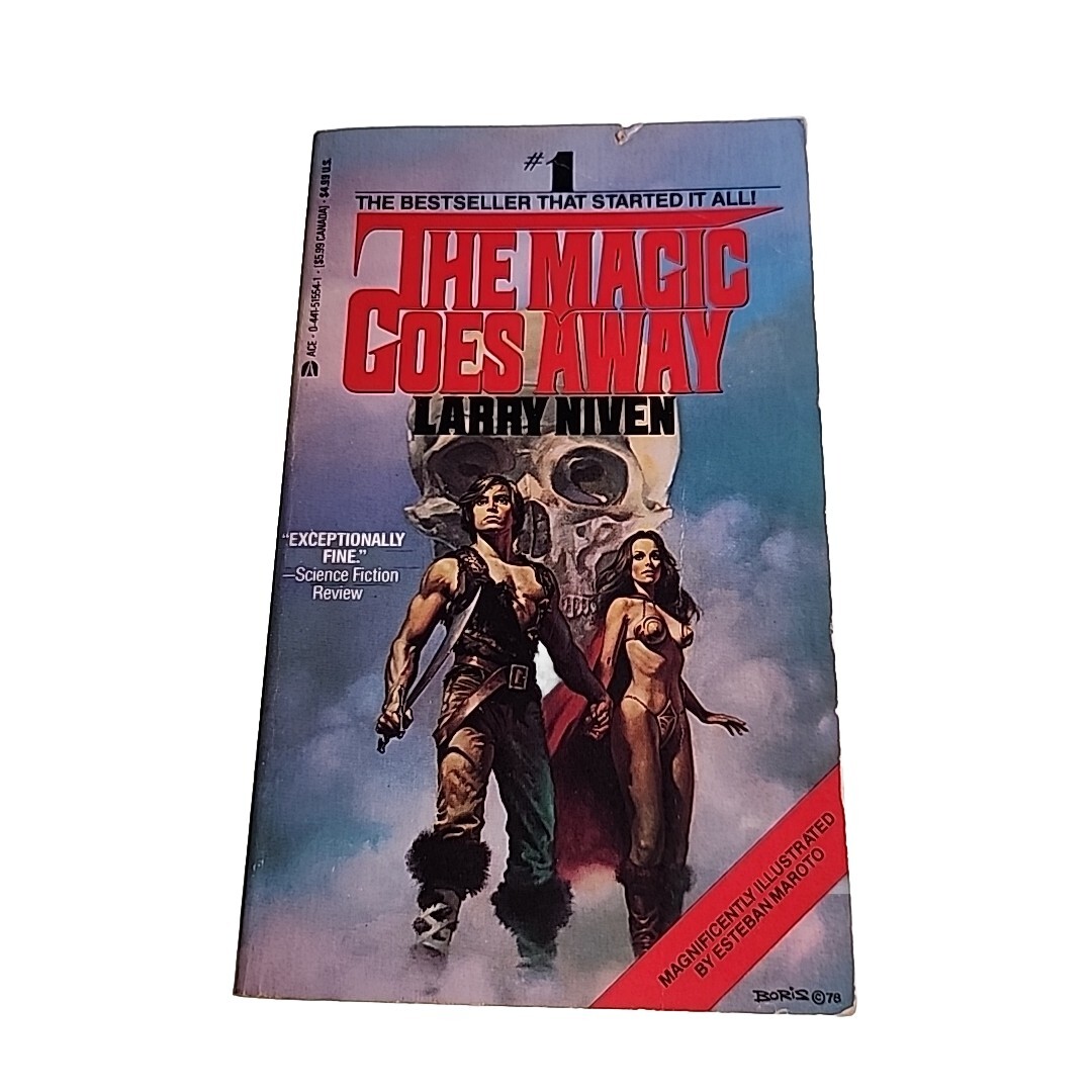 Magic Goes Away Larry Niven 1979 Paperback Book