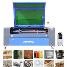 Incisore Laser 100W Macchine da Taglio per Incisione Laser CO2 100x80cm &KH-6000