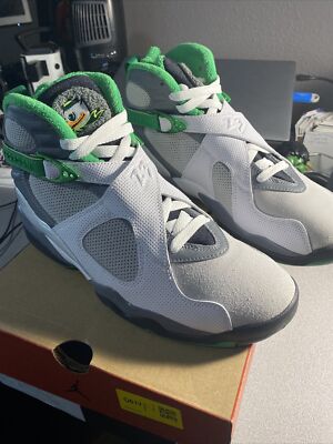 Size 8 - Jordan 8 University Of Oregon - Pure Platinum | eBay