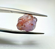 Sapphire Purple  clean facet rough gemstone Tanzania 6.08 carats