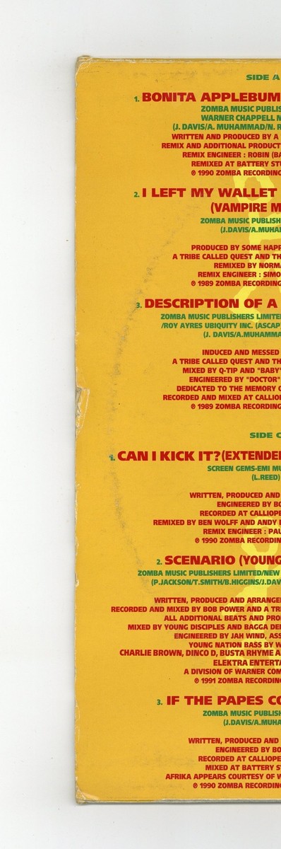 洋楽 A TRIBE CALLED QUEST / REVISED QUEST... A Tribe Called Quest – Revised Quest For The Seasoned