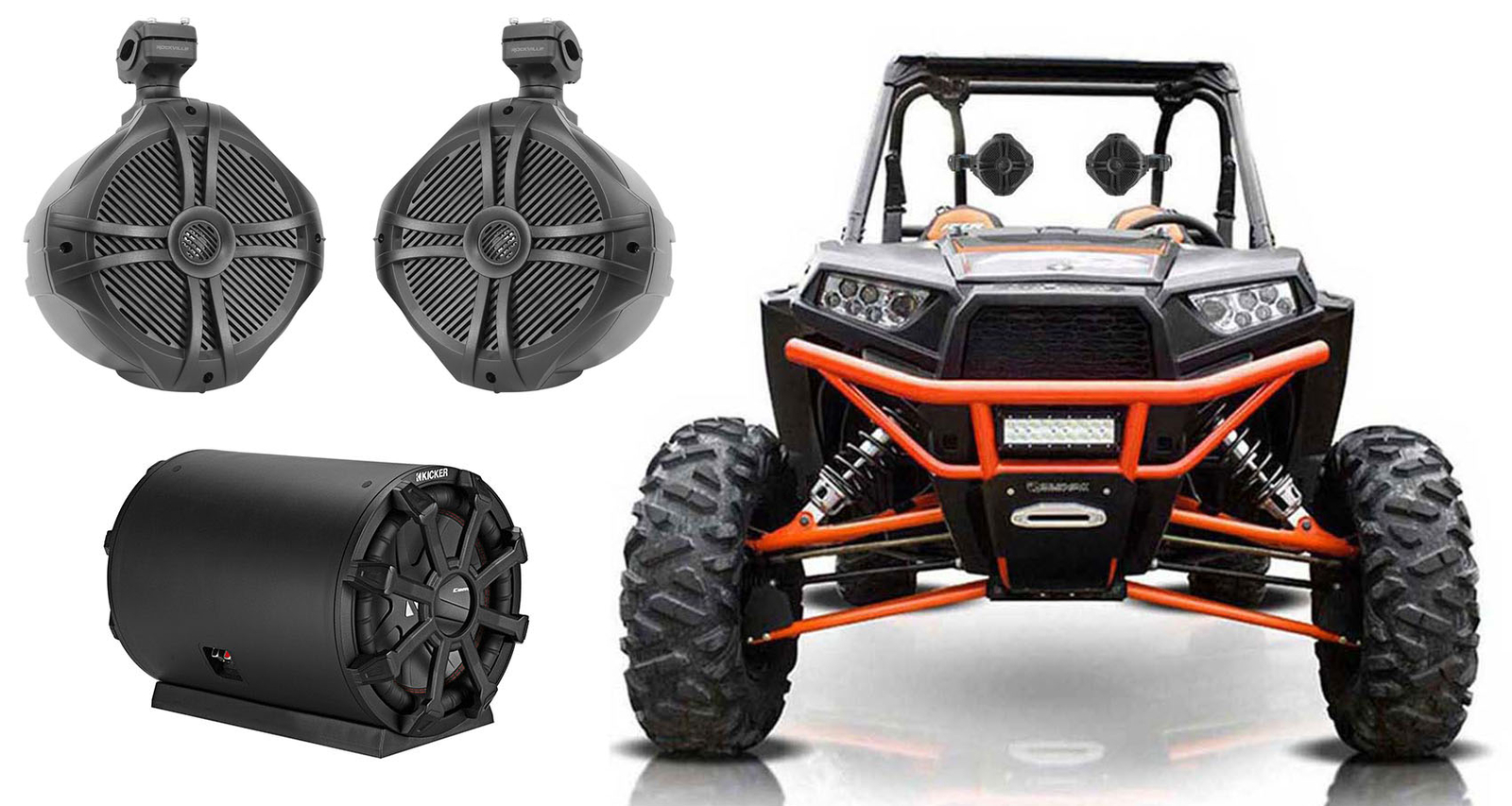 KICKER 46CWTB104 10 Сабвуферов В корпусе2 8 башенных динамиков RZRATVUTV