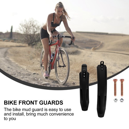 2 Pcs Mudguards Mountain Bike Set for Bicycle Practical - Picture 3 of 12