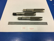 5/8-11 NC 3 Flute Taps, 3 Pc. USA MADE