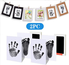 Kit Impronte Neonato Mani Piedi Vicloon Set Impronta Mani E Orma, 9 Impronte Neonato Cuscinetto Del Timbro Senza Tocco E Carte Impron Rtong4mbkn7s1c5hv 32 Impronta Mani E Piedi Neonati - 6