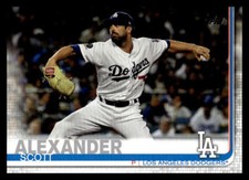2019 Topps Update Scott Alexander #US162 Los Angeles Dodgers