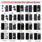 For iPhone XR XS 11 12 Pro Max 13 Mini 14 15 Plus 16e 17 Air LCD/OLED Screen Lot
