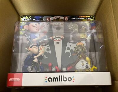NEU amiibo Surimi Union Set Frye & Big Man & Shiver Splatoon Serie Switch Japan