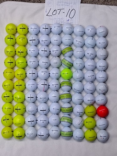 90 TaylorMade Distance/Tour/Soft Response 5A AAAAA Used Golf Balls NON-WATER