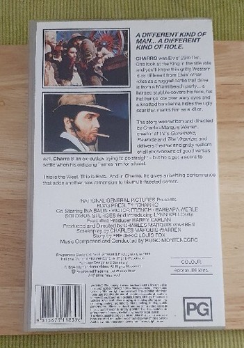 Charro! - Elvis Presley VHS (Warner Bros) WB Warner Home Video - Picture 2 of 3