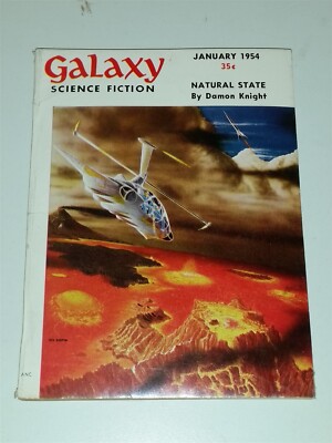 GALAXY SCIENCE MAGAZINE JANUARY 1954 SCI-FI PULP