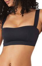 Free People Naomi Longline Bra Black MD (Wome...