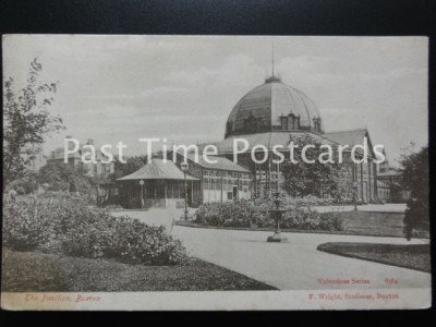c1908 - BUXTON The Pavilion - Pub von F.Wright, Stationer, Buxton