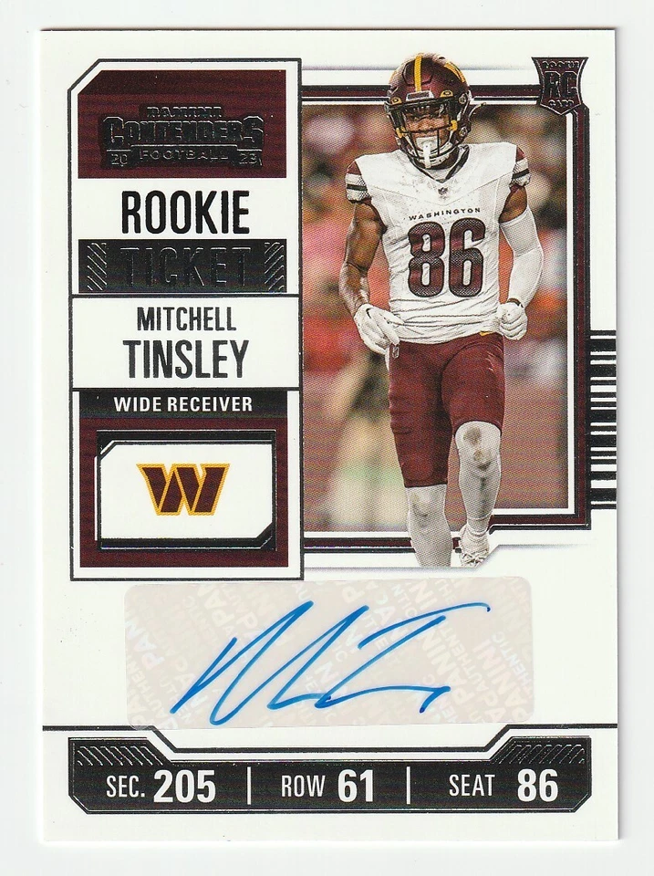 2023 Panini Contenders Mitchell Tinsley #304
