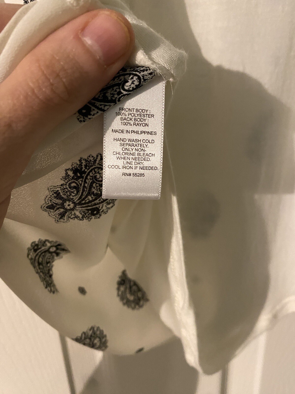 Express Patterned Sleeveless Blouse Size XS - image 5