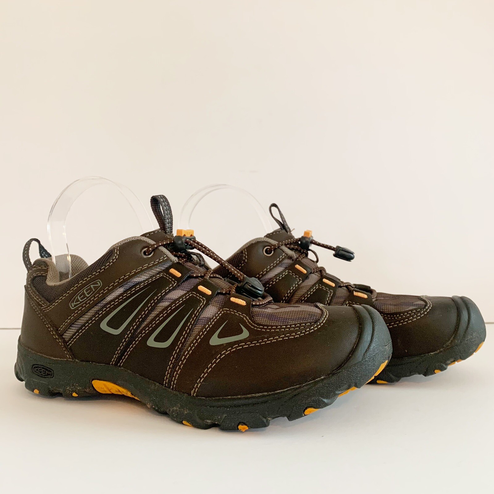 Scarpa bassa Keen donna Oakridge escursionismo outdoor marrone mimetica taglia 5