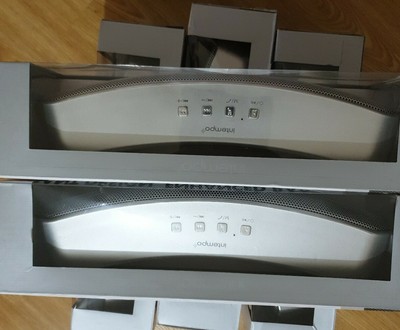 intempo metallic curved speaker