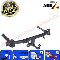 AHK NEU ABE FüR MB C-Klasse W203 S203 02- Limo Kombi AnhäNgerkupplung Stufenheck