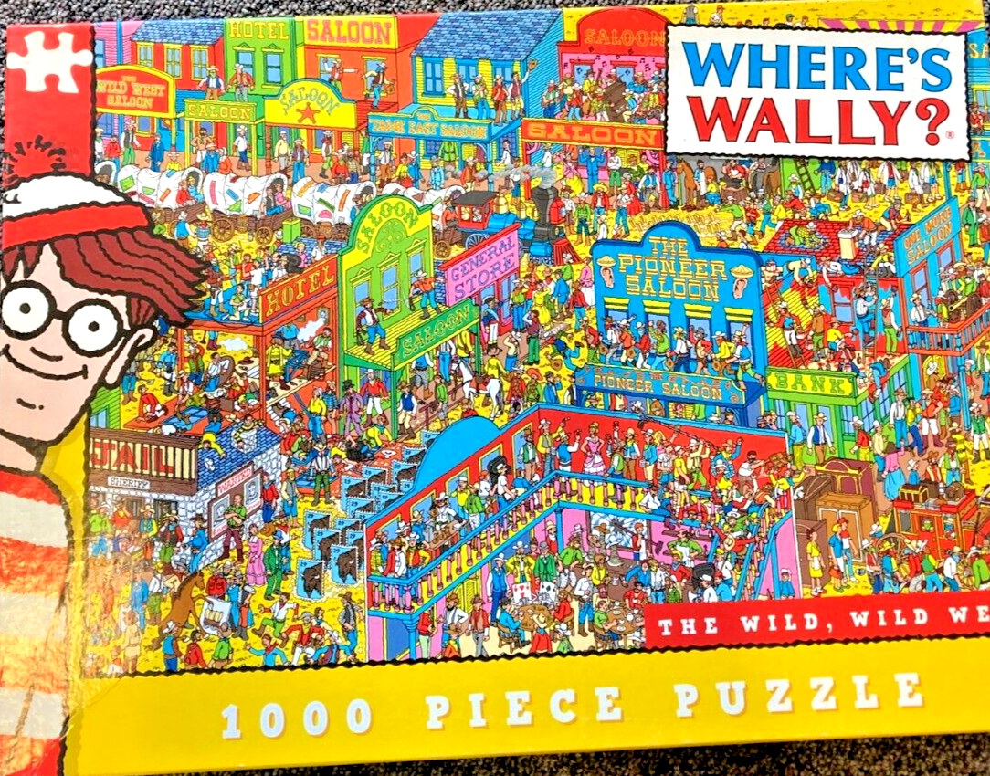 Paul Lamond Where’s Wally? Wild West 1000 Piece Jigsaw Puzzle (5925)
