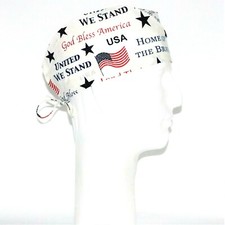 Patriotic USA United We Stand Theme Scrub Hat