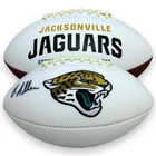 Josh Allen Autographed Signed Jacksonville Jaguars Logo Football - Beckett