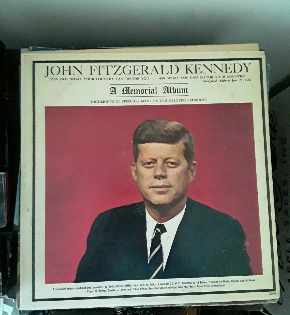 John F Kennedy Album In Vinyl Records for sale - eBay