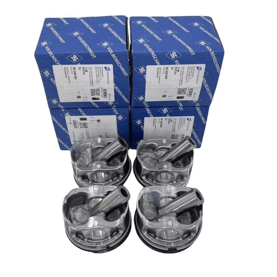 4X KS Pistons Rings Fit For VW Tiguan Golf Passat AUDI A3 Q3 2.0T 06H107065BE Foto 2 de 4