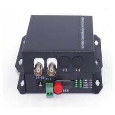 2 Video to Fiber Optic Media Converters for 960P 720P CVI TVI AHD HD Cameras