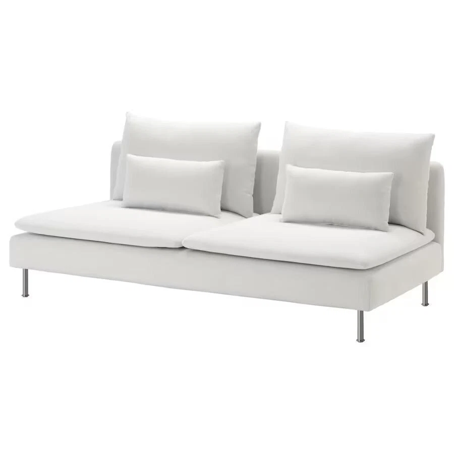 Ikea Soderhamn 3 Seat Section Cover Finnsta White 303.283.03 eBay