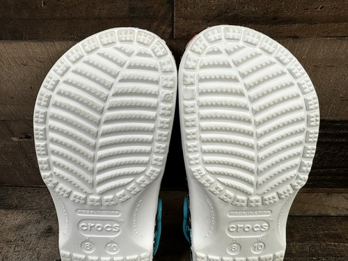 NUEVOS ZUECOS CROCS COCA COLA CLASSICS AÑOS 90 Negro Multicolor Talla Hombre 8 Mujer 10 - Imagen 8 de 11