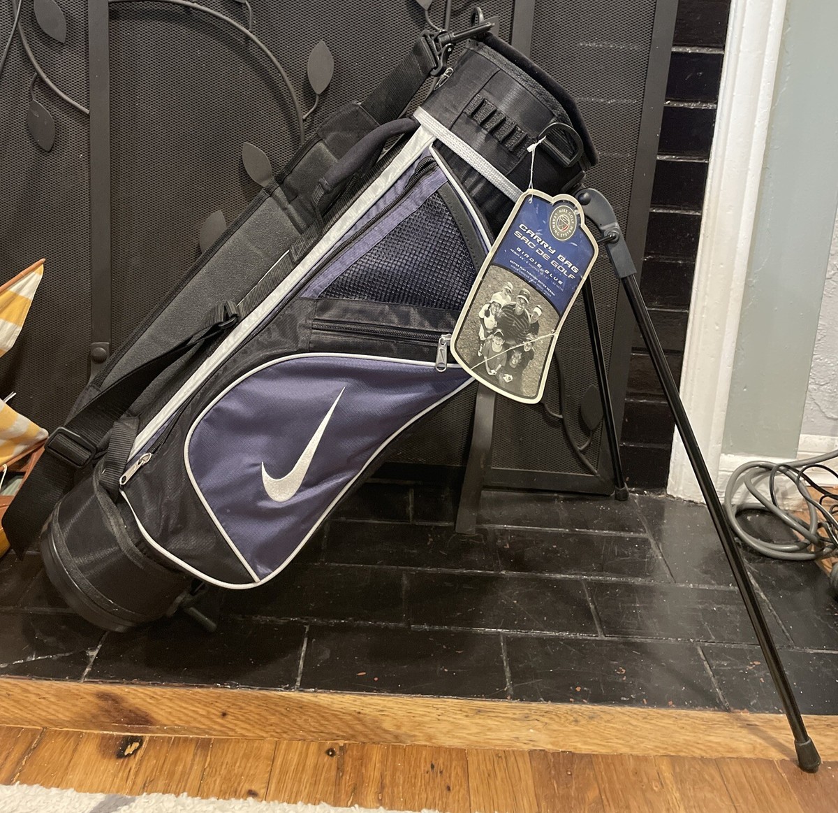 NIKE - スタンド NWT Nike Birdie Blue Youth Carry Bag Golf Stand 3 LBS 26