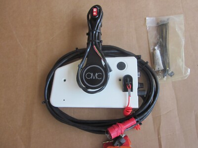JOHNSON EVINRUDE REMOTE CONTROL BOX SIDE MOUNT WITH TRIM TILT 1979-95 432716 NEW