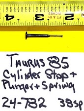 Taurus 85 In .38 Sp Blued Steel Cylinder Stop Plunger And Spring 24-782