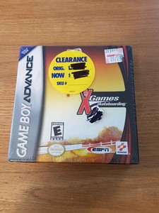 New X Games Skateboarding Gba Gameboy Advance Ds Ds Lite New Factory Sealed Ebay