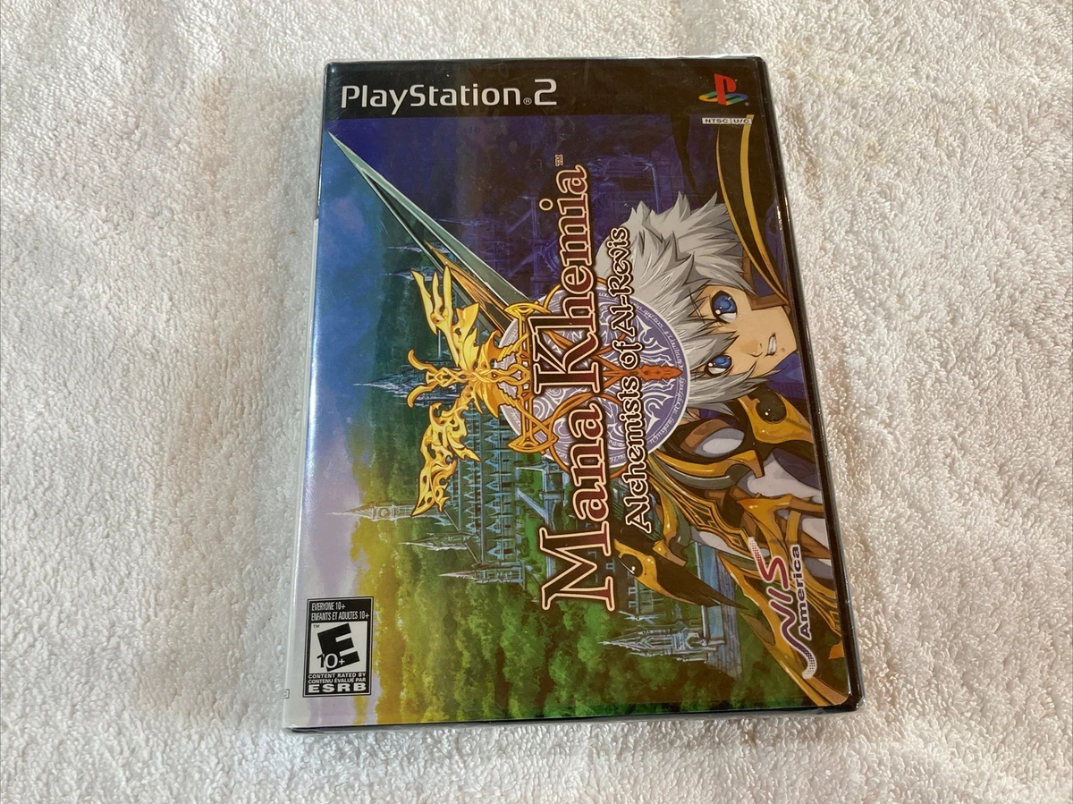 Jeu PS2 Mana Khemia Alchemists Of Al Revis - Import Japonais, Très Bon état Complet