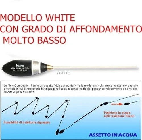 SPECIALE TROTA LAGHETTO FASSA BOMBARDA NEW COMPETITION WHITE gr 15 affond. 0,80