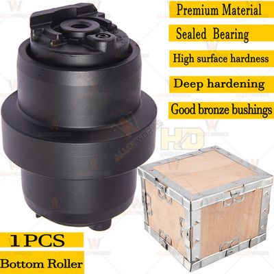 1pcs Track Bottom Roller For Case CX50B / Kobelco SK40SR-3 SK50SR-3 Excavator