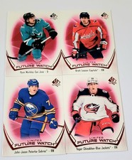 2021/22 Sp Authentic Brett Leason Rc Future Watch Limited Rookie #168