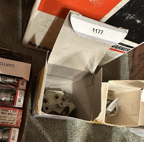 NOS PARTS LOT Vintage Champion Spark Plugs Distributor Caps Trans-Medic MORE - Picture 15 of 19