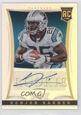 2013 Panini Select Silver Prizm Rookie Auto 72/99 Kenjon Barner #204 Auto 0o9