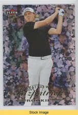 2023 Fleer Ultra Rookies Rainbow Patterned Matthew Fitzpatrick #93 READ 0t02