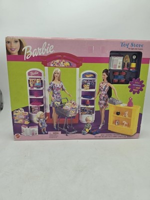 Mattel 1998 Barbie Toy Store Playset - New In Box RARE HTF Set W/ Mini Toys 