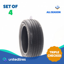 Set Of 4 Used 22550r17 Michelin Energy Saver As 94v - 6-832 17nc0 Set Of 4 Used 22550r17 Michelin Energy Saver As 94v - 6-832 17nc0