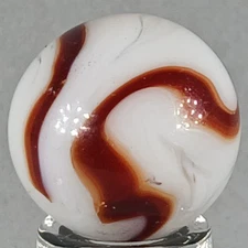 Vintage Alley Swirl Marble .61 Inches Near-Mint Condition Combined Shipping 